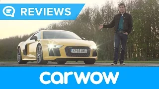 Audi R8 V10 Plus Supercar 2017 review | Mat Watson Reviews