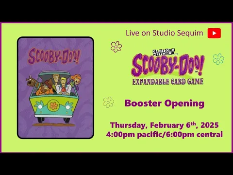 Scooby Doo ECG Booster Opening - Base Set