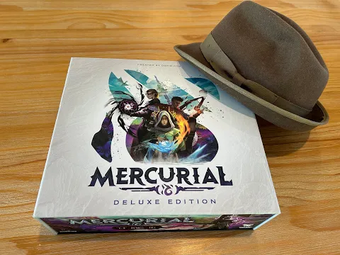 Mercurial Deluxe Card Game: Partial Playthrough