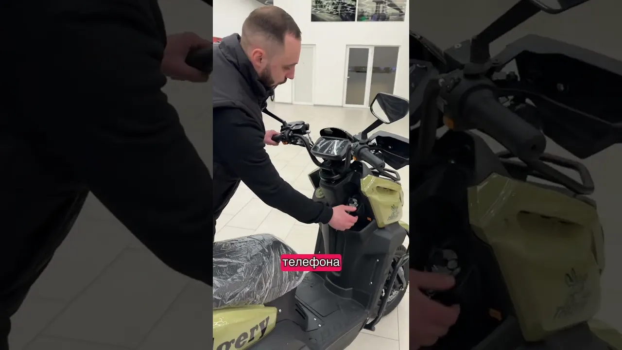 Електроскутер Billgery TROYA B-87908: 2000W Потужність, 72V/38Ah Акумулятор, LED Освітлення та Гідравлічні Дискові Гальма