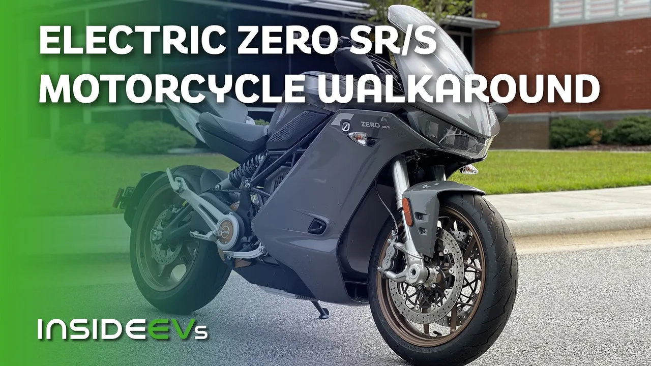 Zero SR/S - The Top Spec Zero Electric Motorcycle