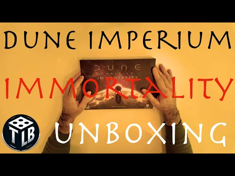 The Imperium Turns Immortal - Dune Imperium Immortality Expansion: Unboxing