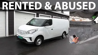 Maxus e-Deliver 3 failed degradation test