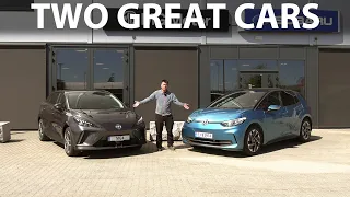 VW ID3 Pure vs MG4 64 kWh side-by-side comparison