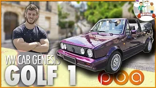 GOLF CABRIOLET・IL CONNAIT SA REFERENCE COULEUR PAR COEUR 😮