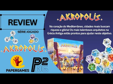 Akropolis | Regras + Review + Variantes + Modo Solo