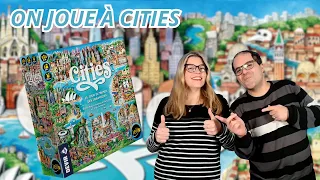 { Règles Et Partie } ON JOUE À CITIES | Jeu De Société | Iello
