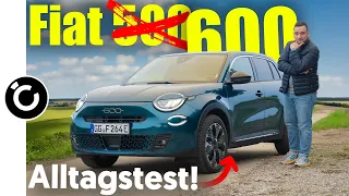Fiat 600 Elektro Alltagstest - mehr als ein großer Fiat 500?