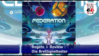 Federation von Strohmann Games - Regeln + Review - Brettspiel - Die Brettspieltester