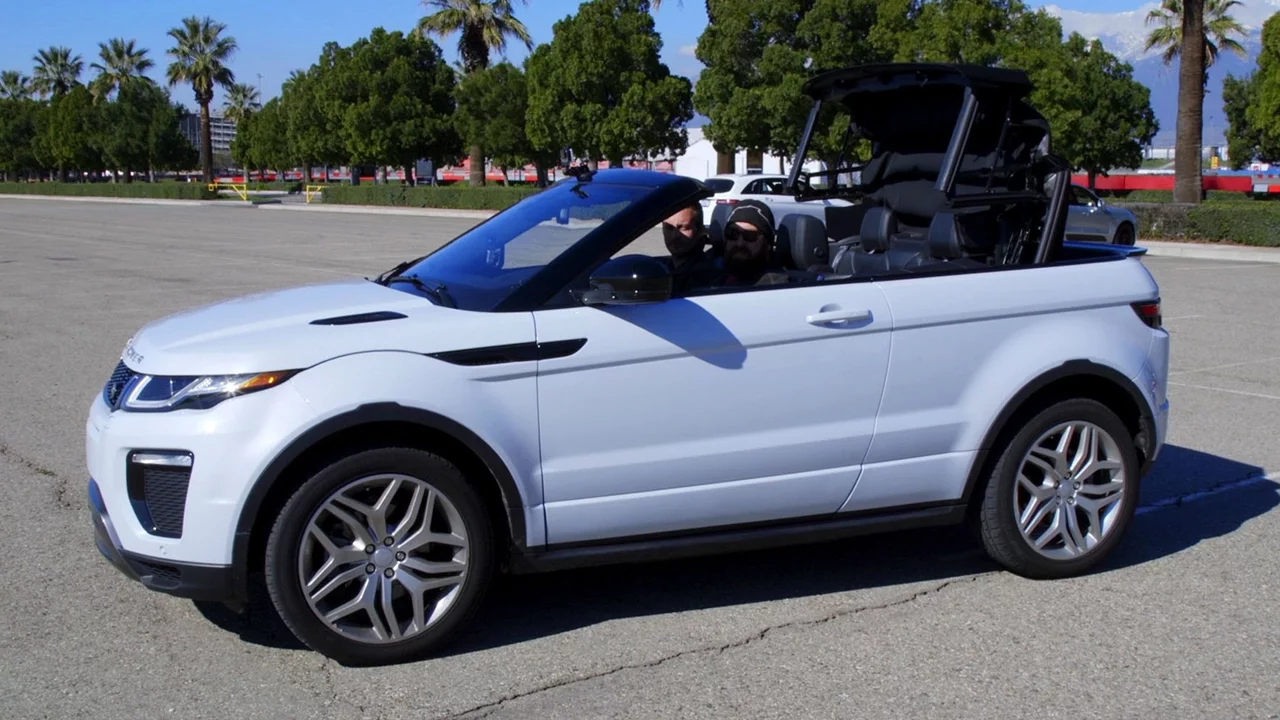 Is the Land Rover Range Rover Evoque Convertible A Real SUV? (w/ Jonny Lieberman) – Daily Fix