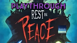 Rest In Peace Board Game | Playthrough