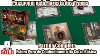 Senhor dos Anéis - Passagem pela floresta das Trevas Esfera Pura de Conhecimento Partida Completa