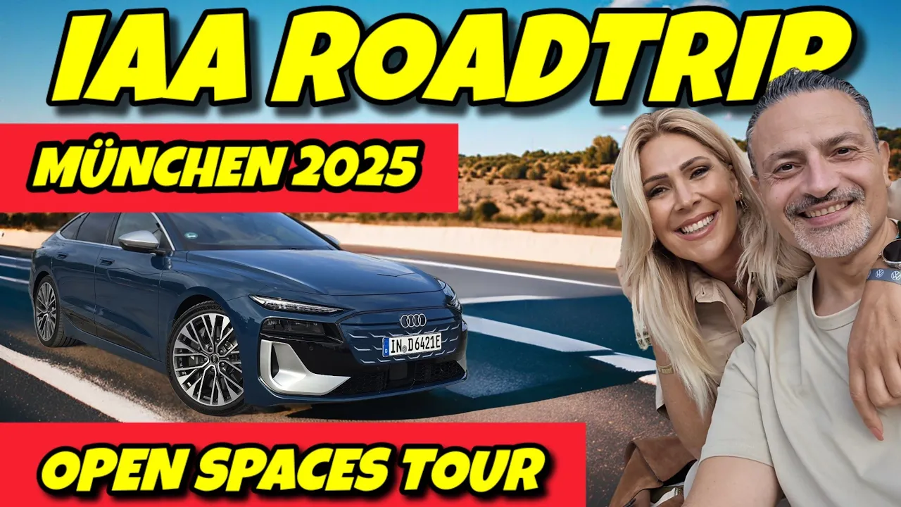 IAA 2025 München Roadtrip. Ohne Ticket die Open Spaces in der City besuchen.  #iaamobility #ev