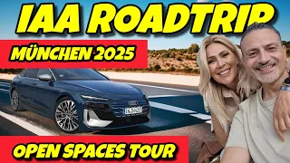 IAA 2025 München Roadtrip. Ohne Ticket die Open Spaces in der City besuchen.  #iaamobility #ev