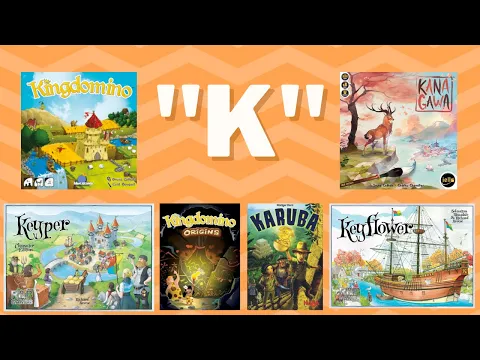 Reviewing all of our "K" Games! (Keep or Cull)