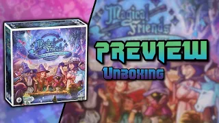 Magical Friends and How to Summon Them Kickstarter Preview Unboxing | Shelf Buster Games