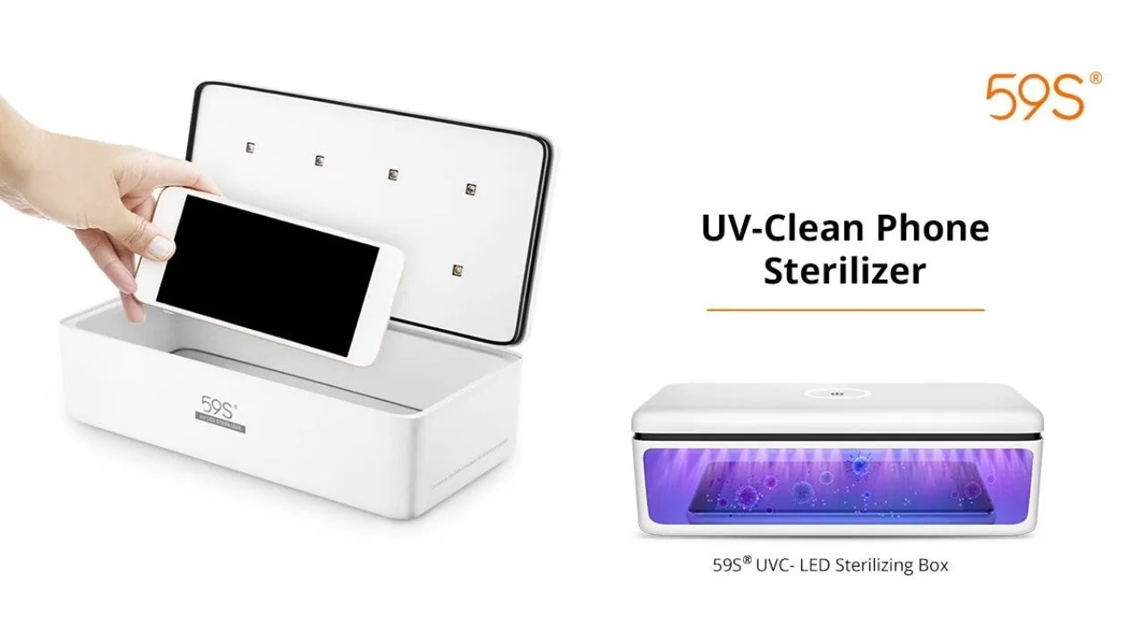 Стерилізатор UVC LED STERILIZING BOX 59S White