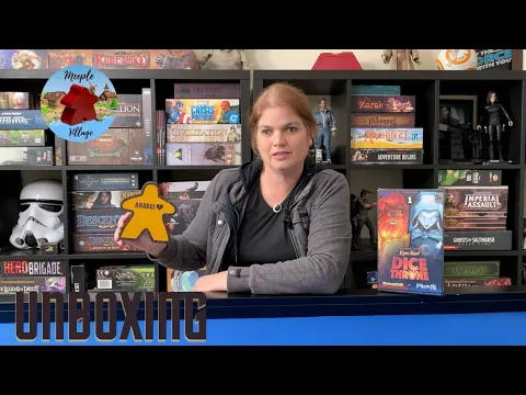 Season One Rerolled Dice Throne Barbarian v Moon Elf Unboxing