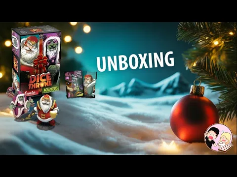 Unboxing Dice Throne: Santa Vs Krampus I Cierra Reacts I Gaming With The Powers