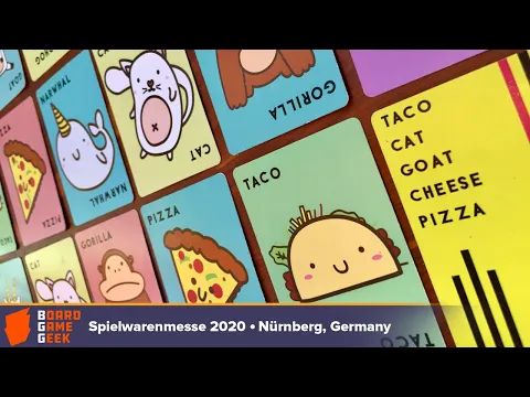 Taco Cat Goat Cheese Pizza — game preview at Spielwarenmesse 2020