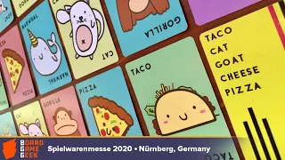 Taco Cat Goat Cheese Pizza — game preview at Spielwarenmesse 2020