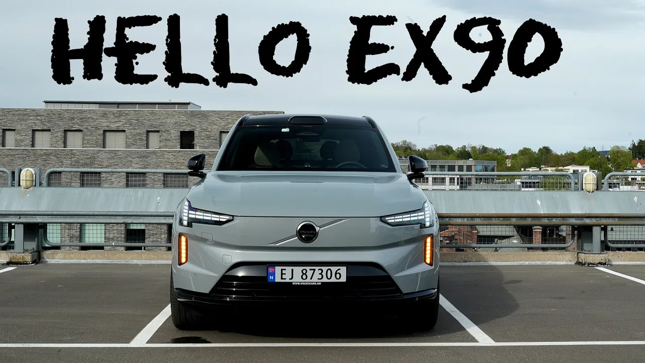 Time for electric 🔋 EX90 Twin Motor testing ahead