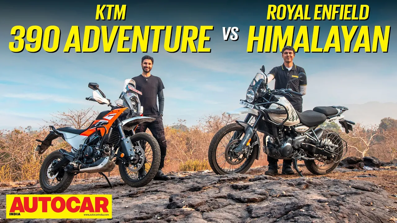 KTM 390 Adventure vs RE Himalayan 450 - The battle for ADV supremacy | Comparison | Autocar India