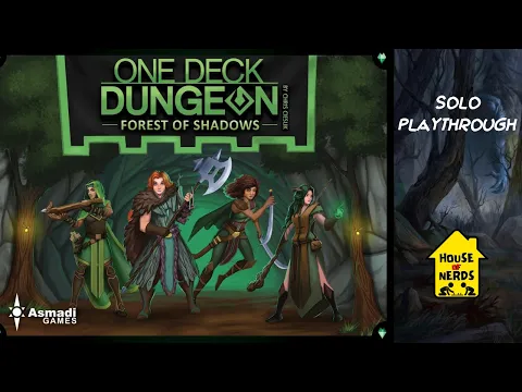 Παίζουμε One Deck Dungeon: Forest of Shadows (Solo) | House of Nerds