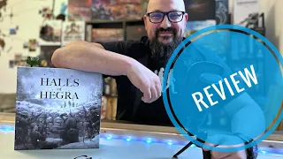 Halls of Hegra board game- review