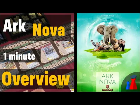 Ark Nova -1 minute Overview - Peaky Boardgamer