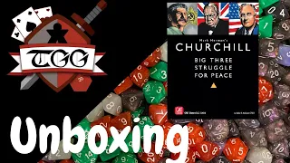 Churchill Board Game Unboxing