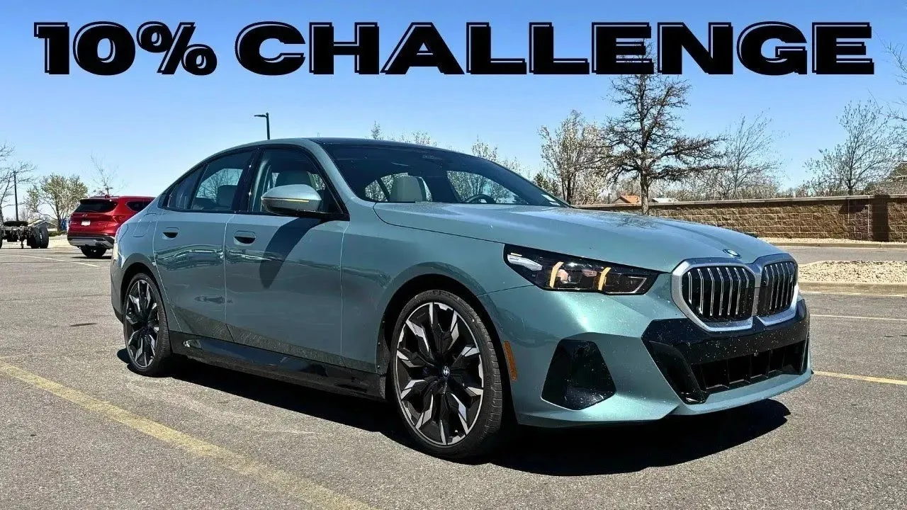 The BMW i5 Did Just Okay On Our Road Trip Simulation Test - 10% Challenge