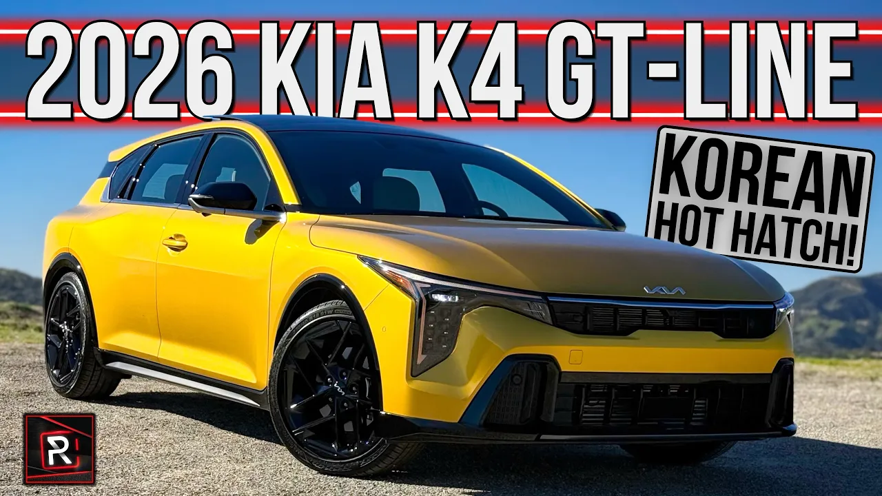 The 2026 Kia K4 GT-Line Turbo Is An Enticing Sporty Hatch With Premium Car Vibes