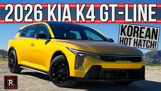 The 2026 Kia K4 GT-Line Turbo Is An Enticing Sporty Hatch With Premium Car Vibes