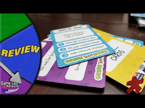 Green Team Wins | Board Game Review + Gameplay Example