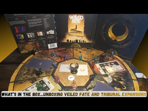 What's in the Box...Unboxing Veiled Fate and Tribunal Expansions (Metal Edition)