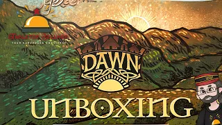Unboxing Dawn and the Dawn Playmat, A hidden traitor card game where you decide which role you take
