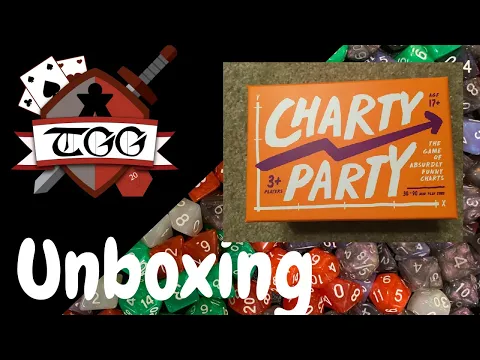Charty Party Card Game Unboxing