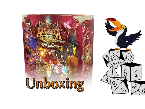 Arcadia Quest Inferno Unboxing