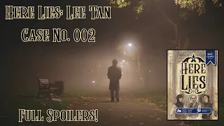 Here Lies Playthrough Case No. 002 | FULL SPOILERS!
