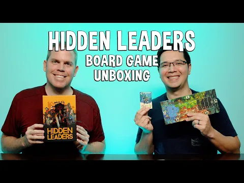 Unboxing Hidden Leaders - Fantasy Deduction Board Game