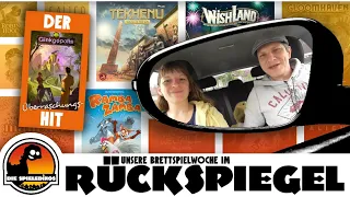 Unsere Brettspielwoche im Rückspiegel #18 mit Ginkgopolis / Wishland / Tekhenu / Rambazamba uvm.