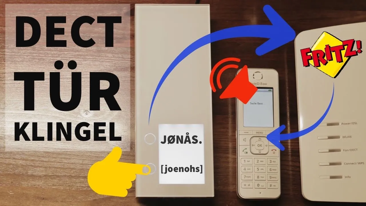 Türklingel über die FritzBox - die DoorLine Slim von Telegärtner im Test / Einrichtung