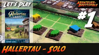 Hallertau - Solo Let's Play Teil 1 (Lookout Spiele)