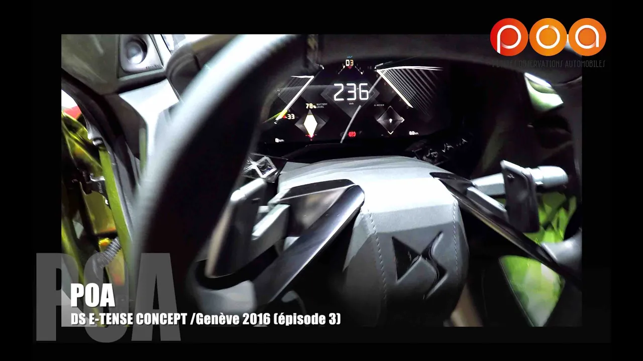 DS E-Tense concept - Salon de Genève 2016 3/20