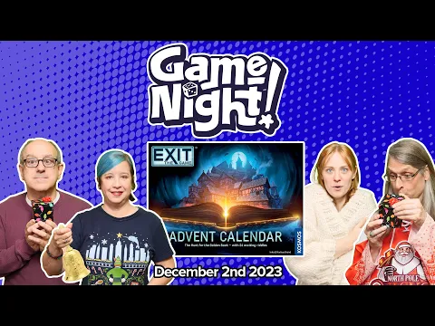GameNight! 24 Days of Christmas - Exit: The Game Advent Calendar The Hunt for the Golden Book Day 2