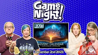 GameNight! 24 Days of Christmas - Exit: The Game Advent Calendar The Hunt for the Golden Book Day 2