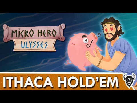 Ithaca Hold’em? Micro Hero: Ulysses – poker, but smarter | Gameplay [ENG]