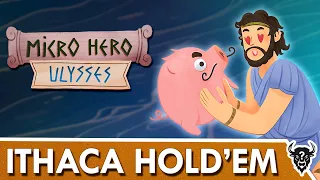 Ithaca Hold’em? Micro Hero: Ulysses – poker, but smarter | Gameplay [ENG]