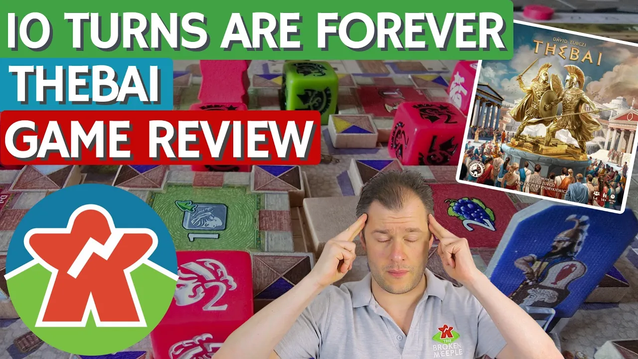 Thebai - Board Game Review - 10 Turns Are Forever